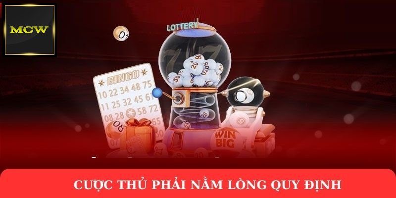 Cược thủ phải nằm lòng quy định